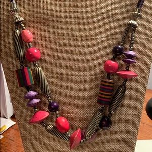 Vintage Tribal Statement Necklace